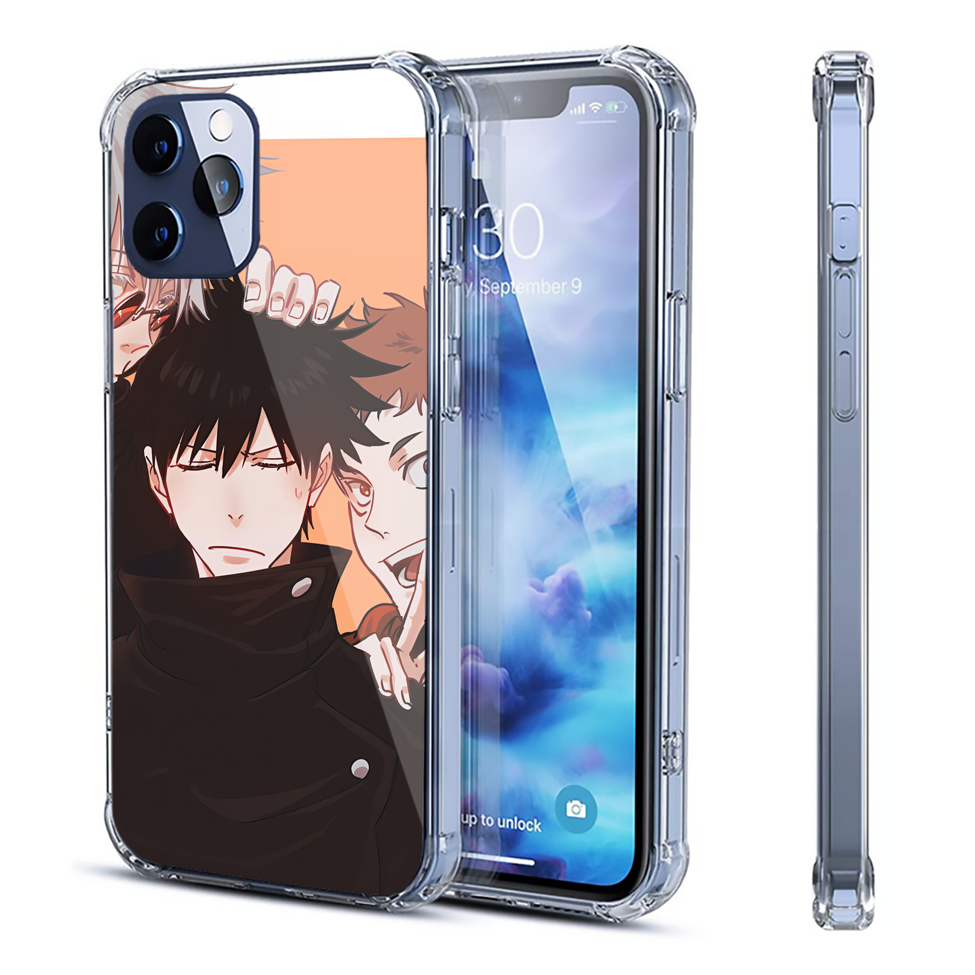 （画像用） SPY×FAMILY间谍家家酒 【iPhone 12シリーズ対応】透明スマホケース（クリアソフトケース）